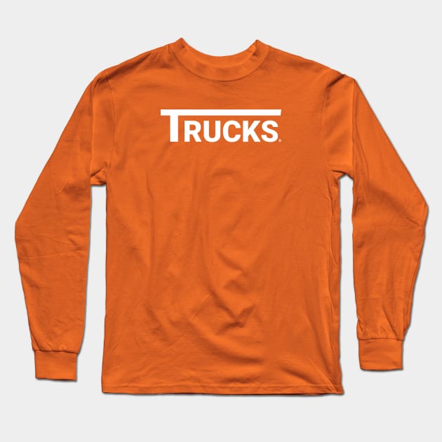 Trucks - Vans Parody Long Sleeve T-Shirt by FN-2140